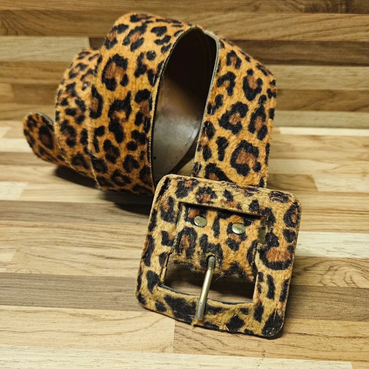 2 Cintos Animal Print 105cm P/M - Foto 4