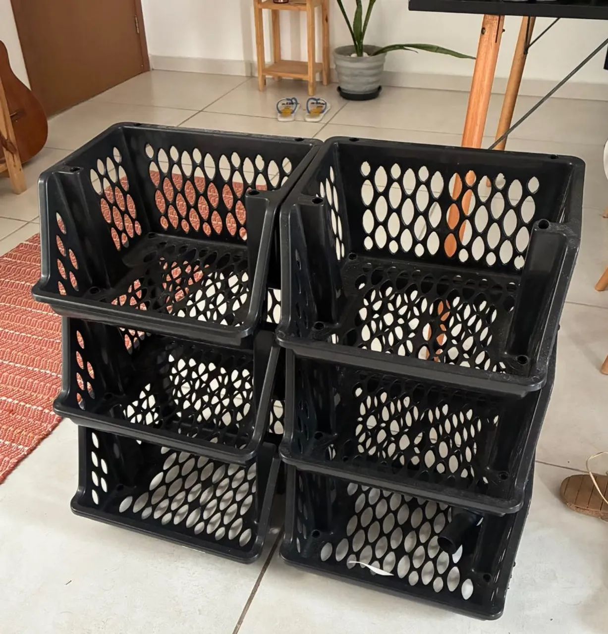 Rack de plástico 
