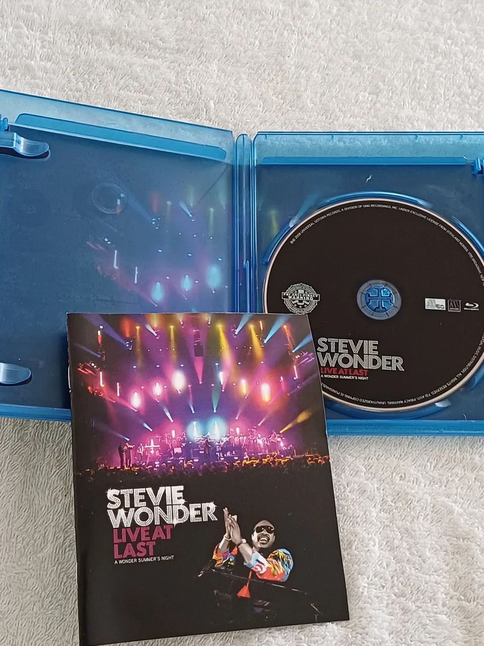 Blu-ray original e importado do Stevie Wonder - Foto 4