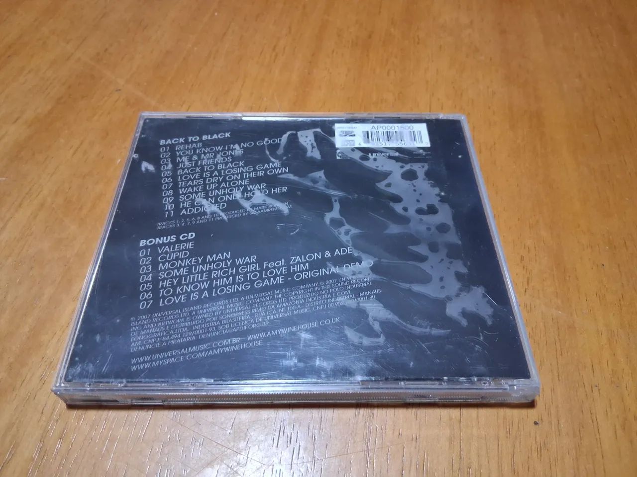 CD Duplo Amy Winehouse - Back to Back - Foto 4
