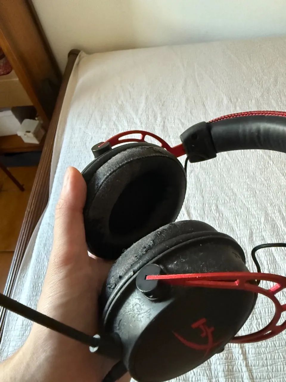 Headset HyperX Cloud Alpha usado - Foto 3