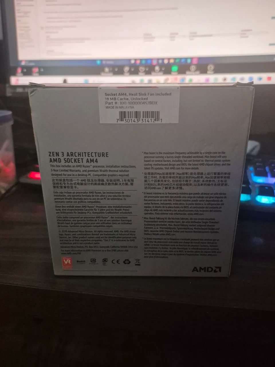 Processador AMD Ryzer 5500 - Foto 3