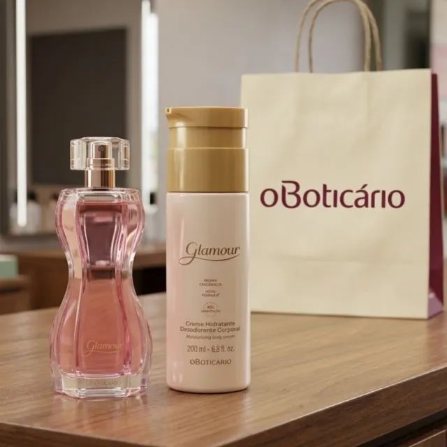 Combo Glamour Perfume 75ml + Hidratante 200ml - Foto 2