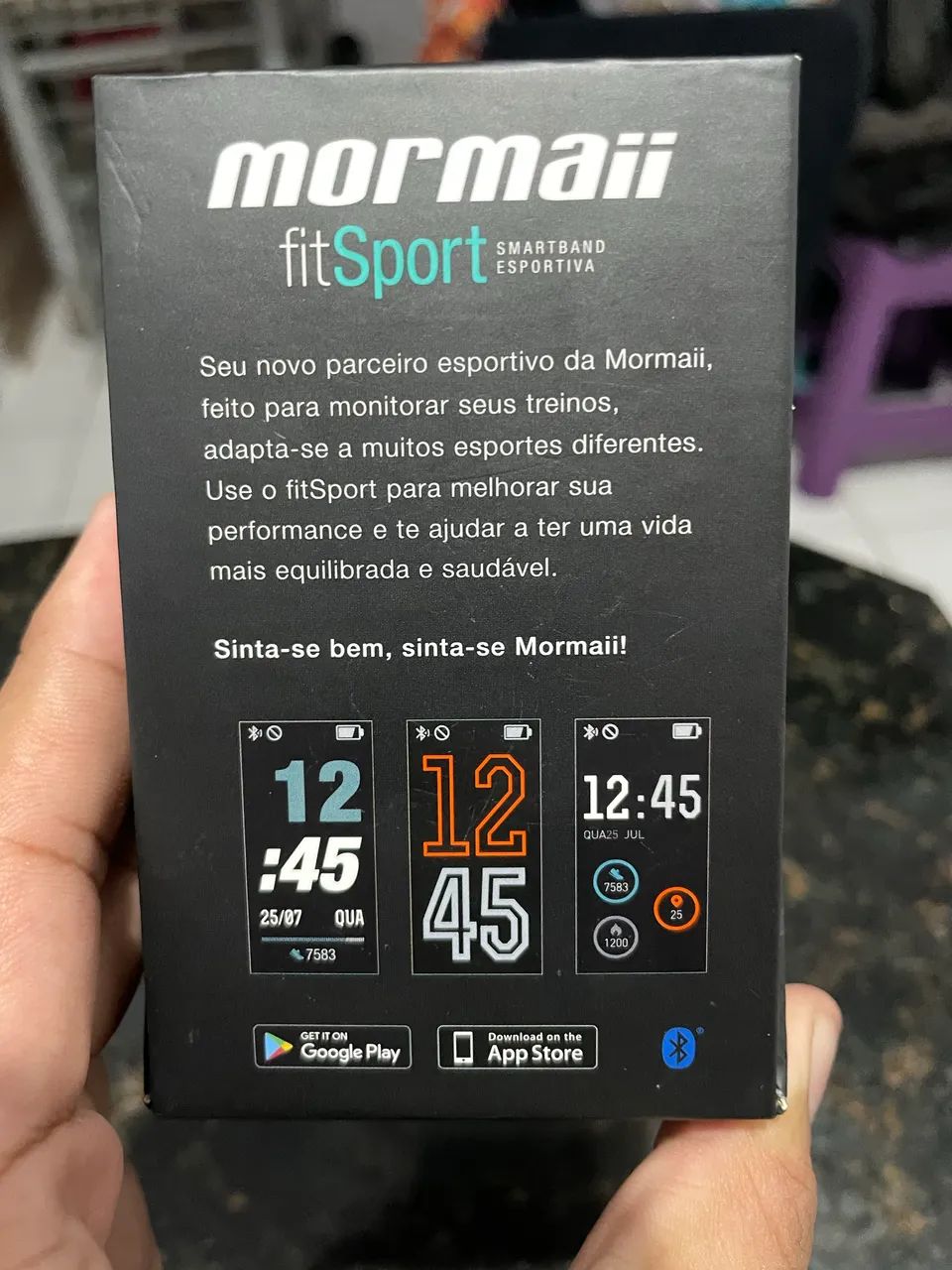 Smartwatch MORMAII novo porém sem pulseira  - Foto 4