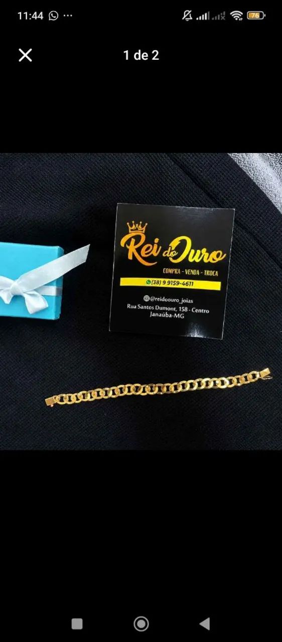Pulseira de ouro