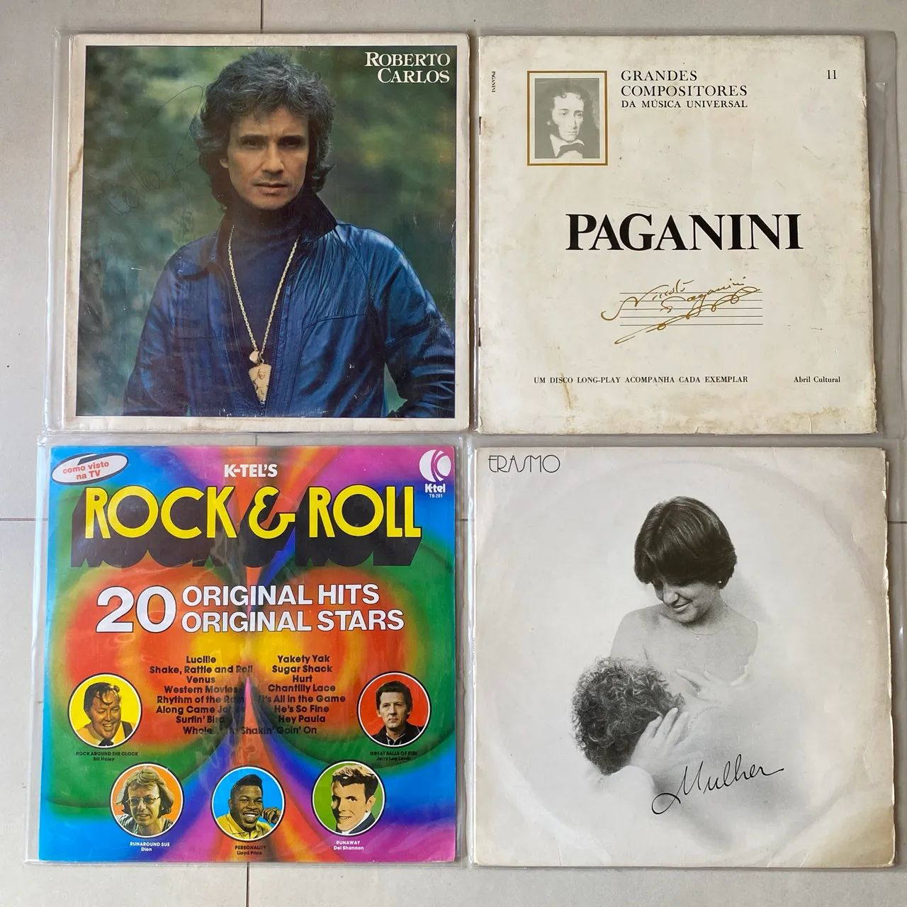 Ref528 Lote de 10 discos vinil Lp conforme fotos e 10 discos brinde aleatórios - Foto 3