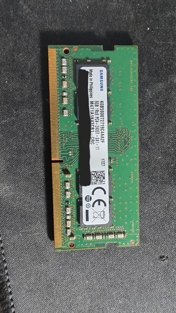 Memoria Ddr4 8gb Samsung Notebooks - Memória RAM - Araçagy, São