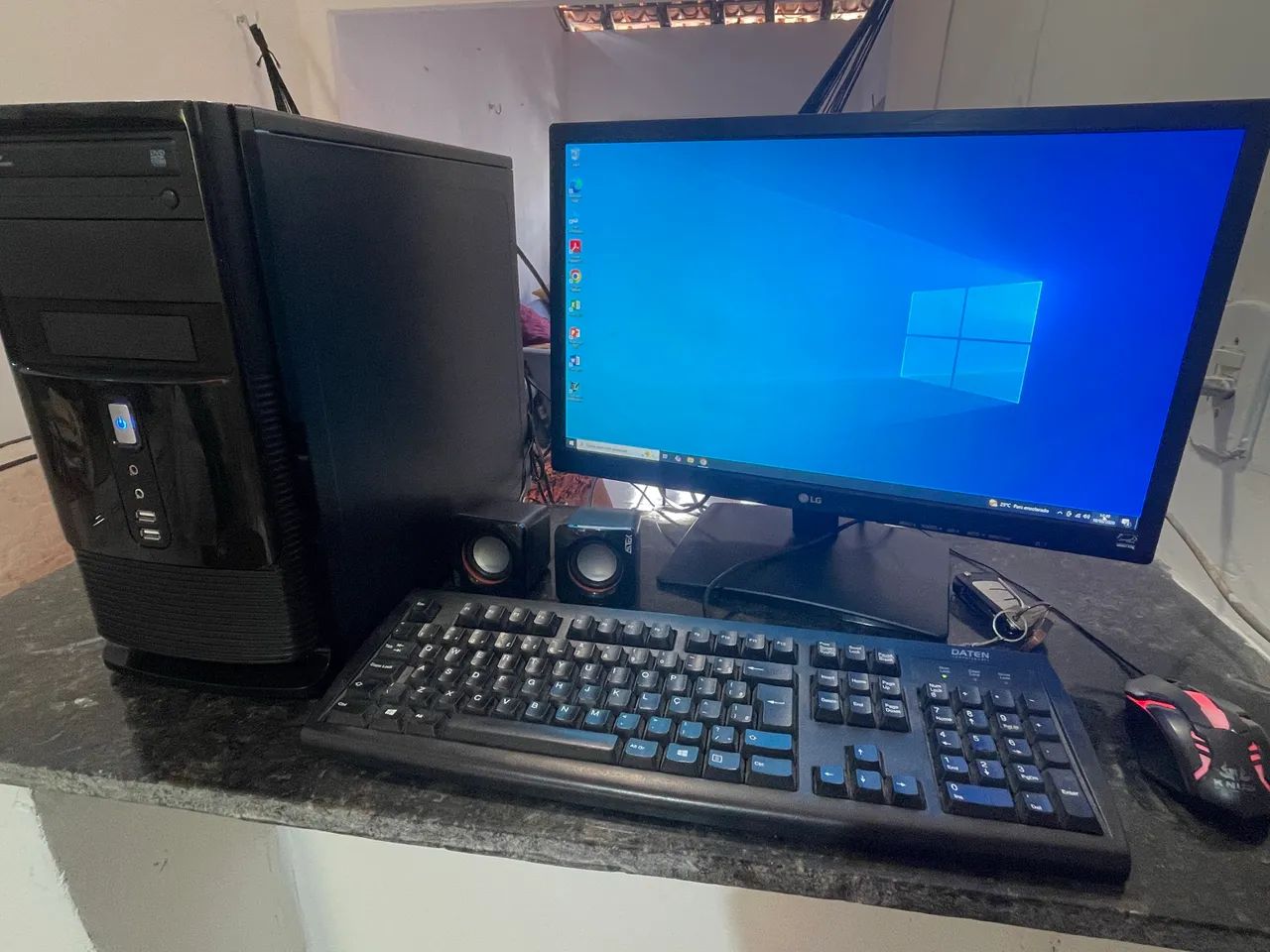 Computador Completo 8RAM, SSD 240, Monitor Grande 22 Polegadas - Foto 4
