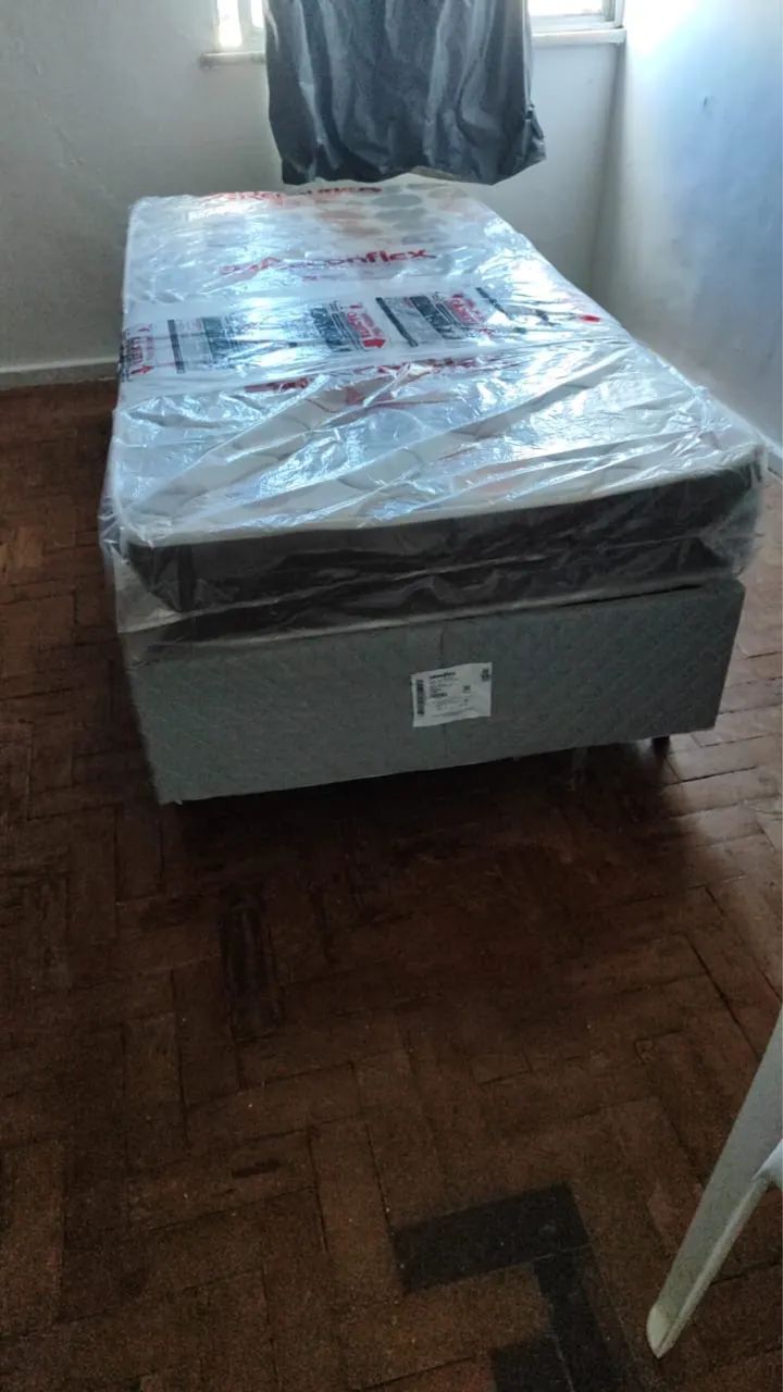 Cama box solteiro ainda na embalagem  - Foto 2