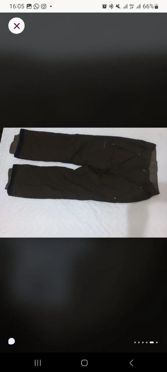 Conjunto casaco e calça Columbia para neve 