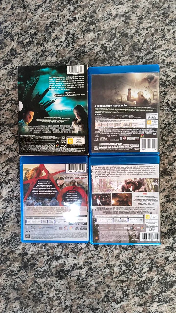 Blu-ray Planeta dos Macacos Coleção  - Foto 2