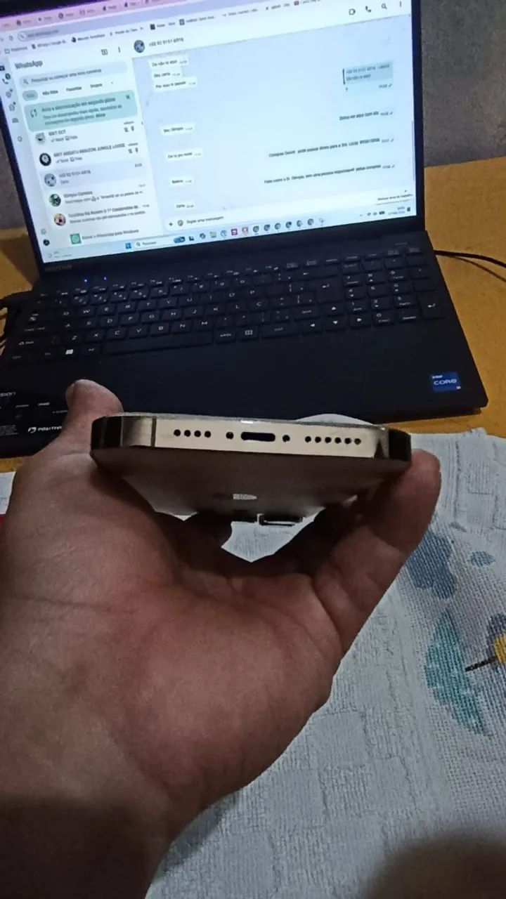 iPhone 14 Pro Max 128GB Dourado - Muito Conservado + Caixa e NF - Foto 2