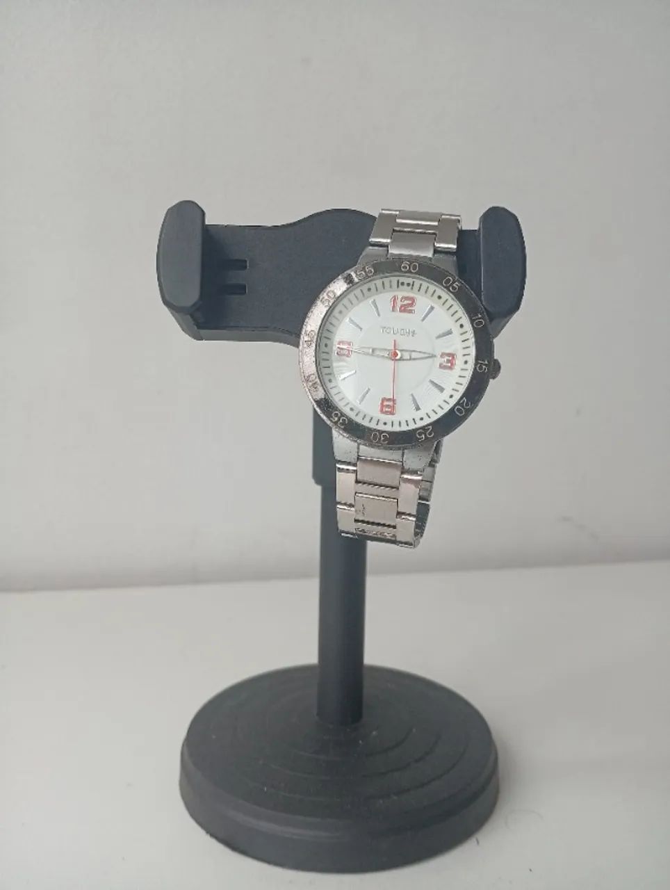 RELÓGIO TOUCH MASCULINO AÇO - MODELO S9188G-10 - Foto 2