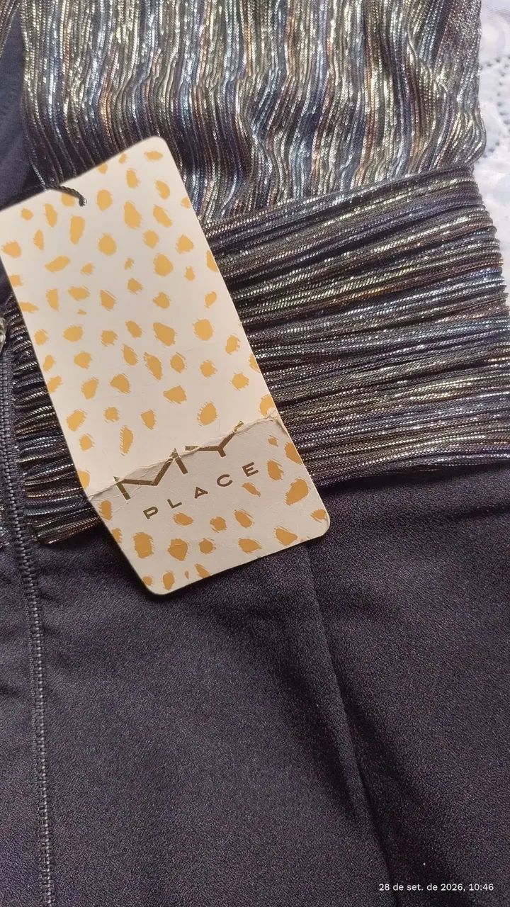 Vestido Preto com Brilho  - Foto 2