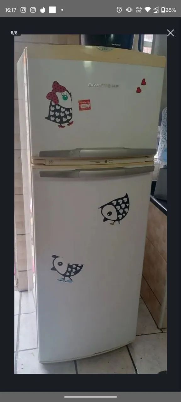 Vendo Geladeira Brastemp com defeito 