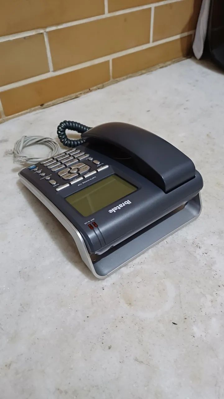 Aparelho de telefone fixo com identificador de chamadas  - Foto 3
