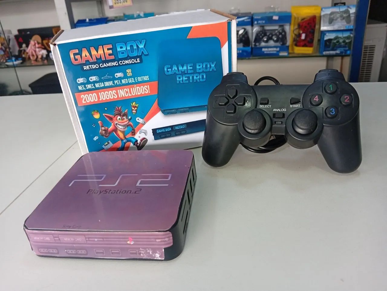 Game box  jogos retro pt Br  - Foto 2