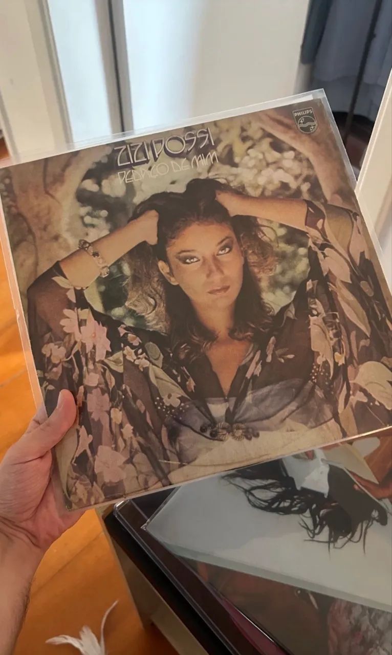 Disco de vinil zizi possi, pedaço de mim