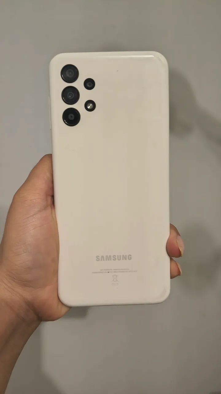 Samsung Galaxy A13 Branco - Perfeito Estado (Já Formatado, Sem Defeitos)
