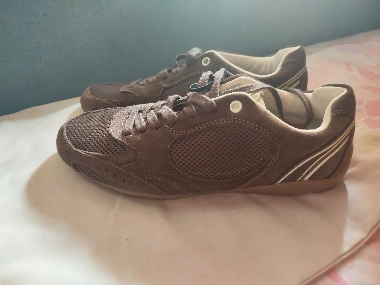 Tênis Sneakers Marrom - Foto 4