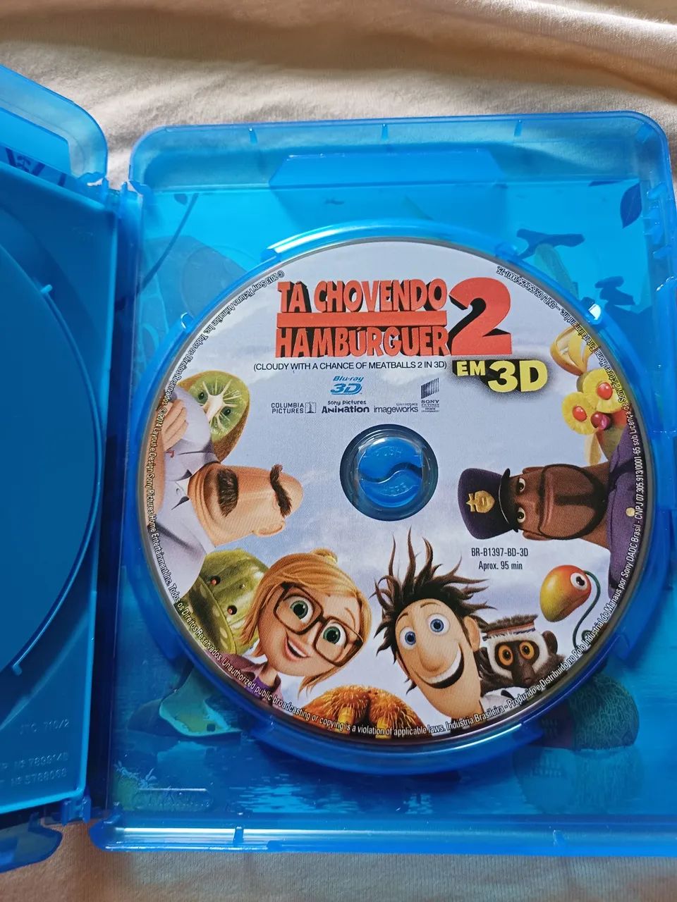 Blu-ray original  - Tá chovendo Hambúrguer 2 - Duplo - Foto 4