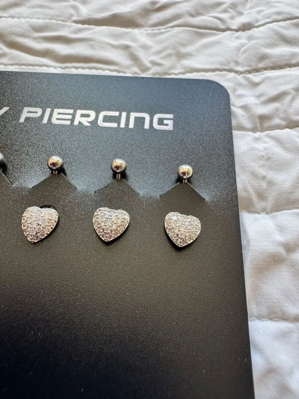 Piercing de umbigo em aço cirúrgico - Foto 3