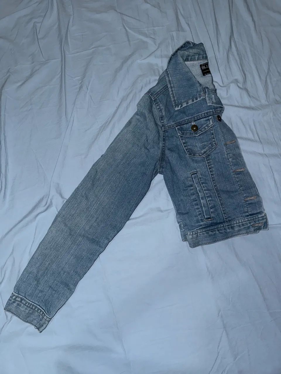 Jaqueta jeans tamanho P  - Foto 3