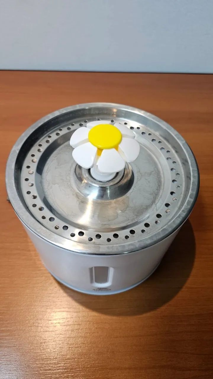 Bebedouro Animus plástico + inox, 2,4L - Foto 2