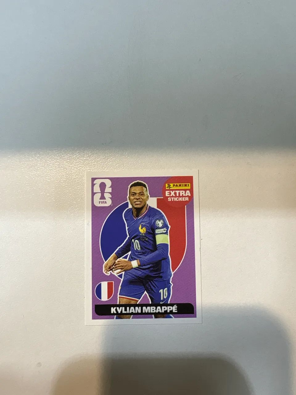  Figurinha Extra sticker REGULAR  Kylian Mbappé COPA 2026  - Foto 3