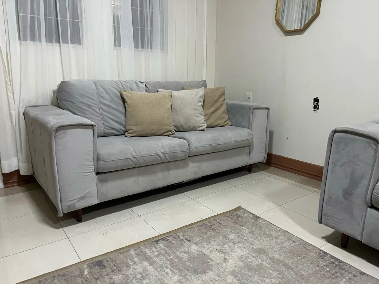 Sofá 4 e 3 lugares - Foto 3