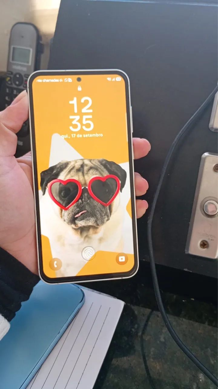 S23 fe novo em perfeito estado, 0 detalhes - Foto 2