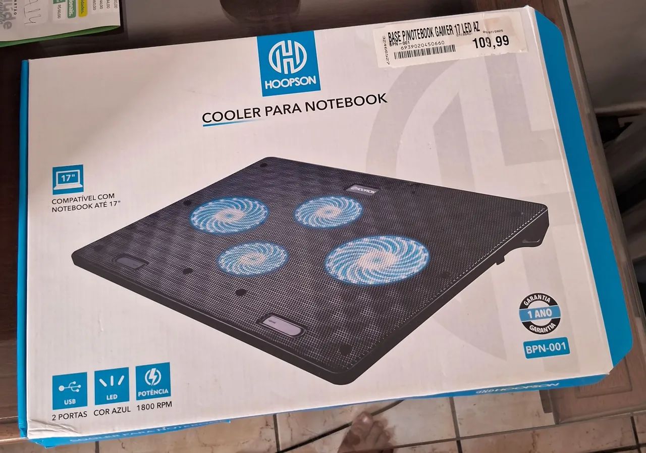 Cooler para notebook