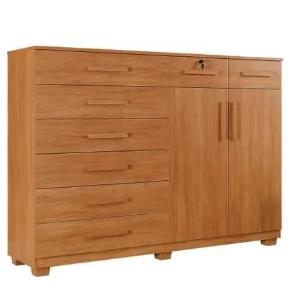 Comoda Paris Quarto Com 5 Gavetas E 1 Porta Ripada / pronta entrega  - Foto 2