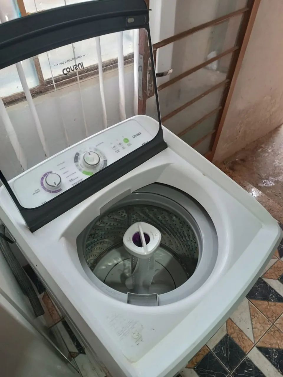 Maquina consul funcionando