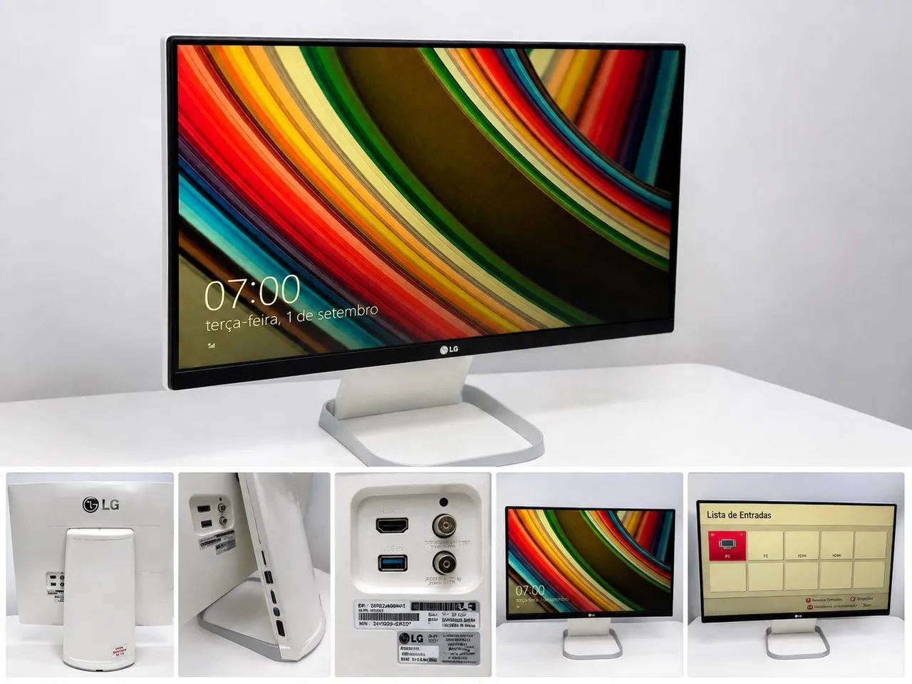? All in One LG 24V550 - Tela 24? - HDMI, USB e TV - Foto 5