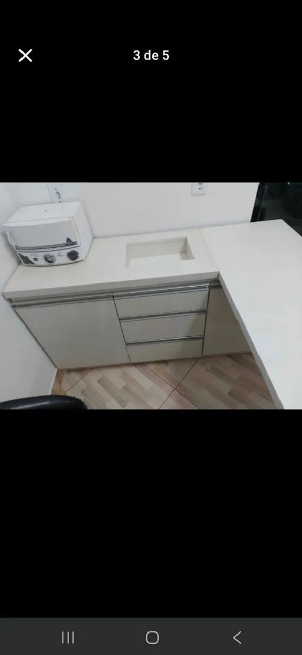 Mesa de manicure em L nail alongamento  - Foto 3