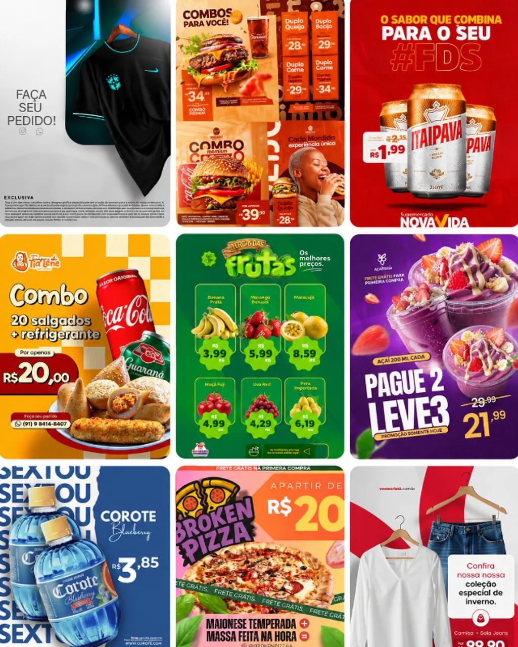 Designer Gráfico |  Artes e Identidade Visual