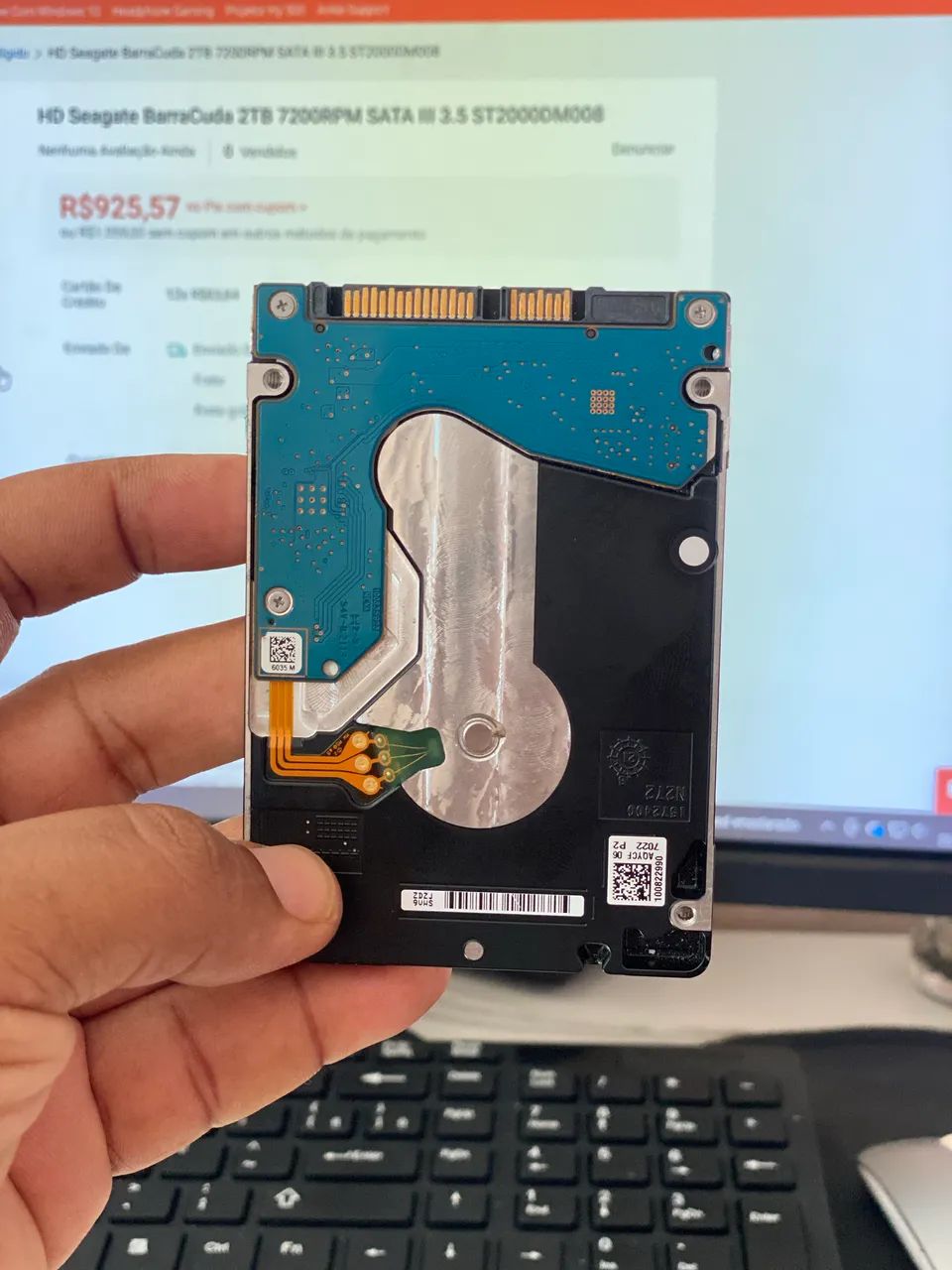 HD Seagate 2TB SATA  - Foto 4