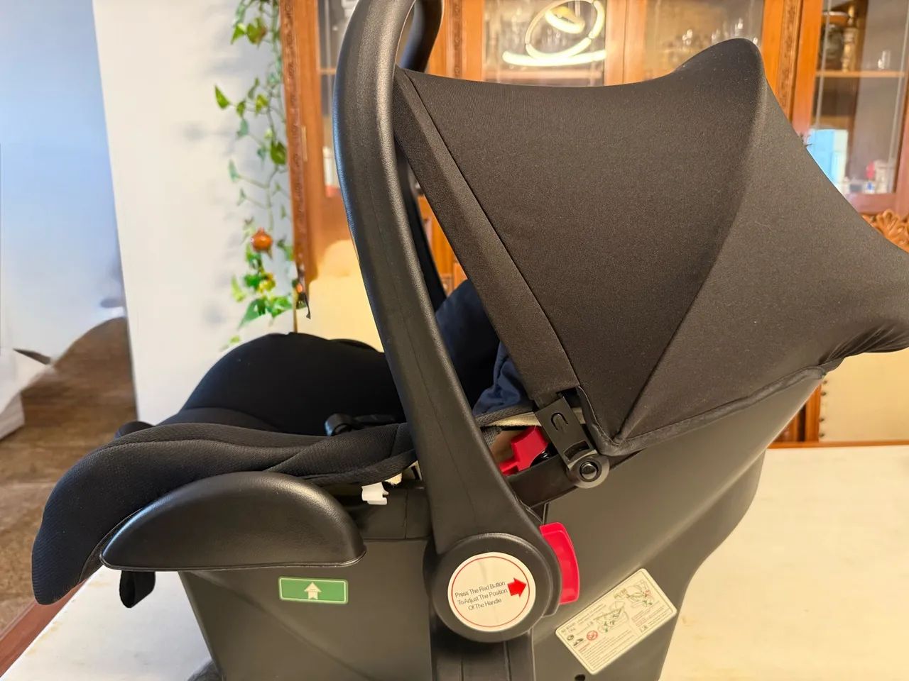 Bebê conforto + almofada de redução  - Foto 2