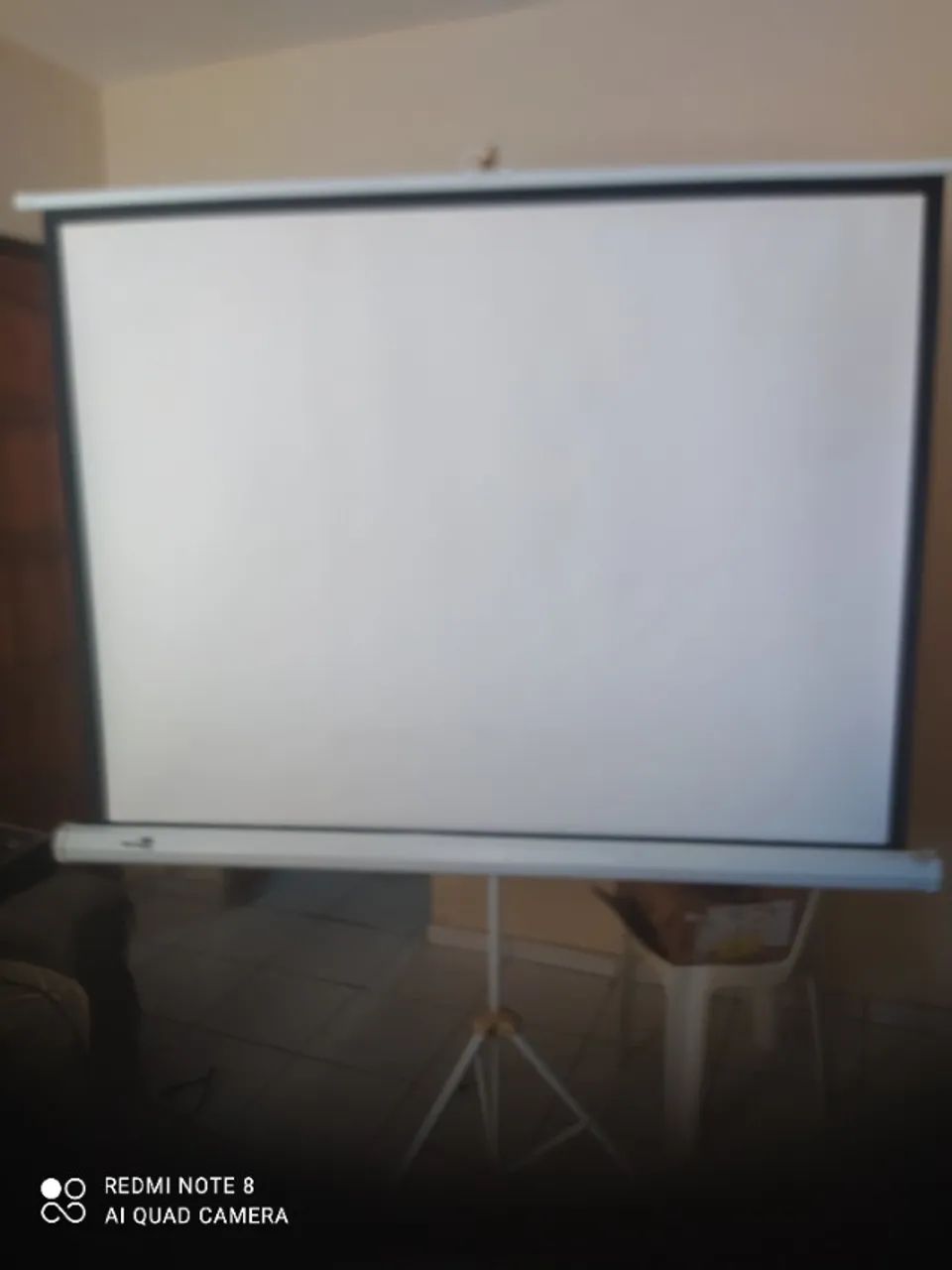 Projetor e tela de projeção tripé  - Foto 2