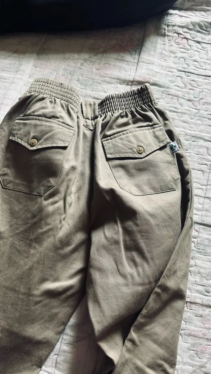 Calça de escotismo bege - Foto 2
