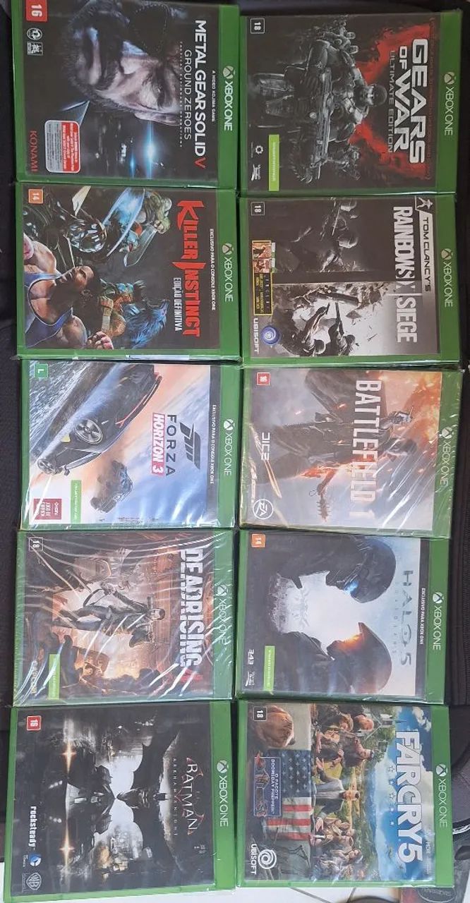 Jogos xbox one 