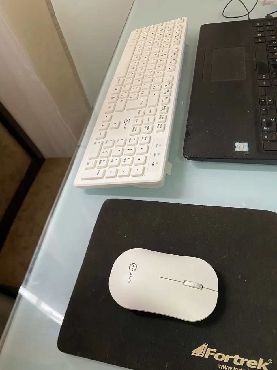 Kit teclado e mouse sem fio para computadores e notebook novo lacrado  - Foto 3
