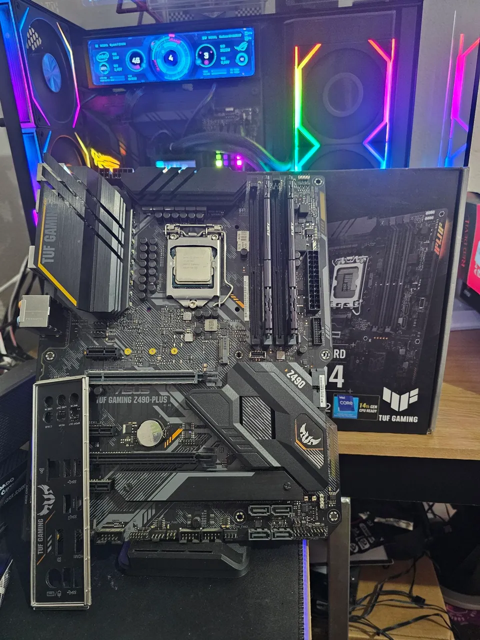 Kit Intel Completo (Core I5 10400F + Asrock B460M + Cooler Box +
