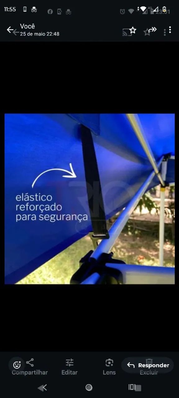TENDA EXTRA FORTE 1 LINHA NOVAS ACEITO CARTÃO  - Foto 4