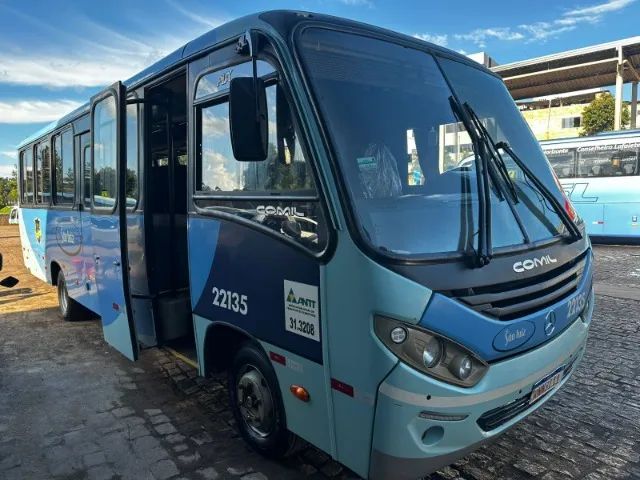 Micro Ônibus Rodoviário, M. Benz LO-916, Comil Piá, Ano 2021/2022, em excelente estado. - Foto 2