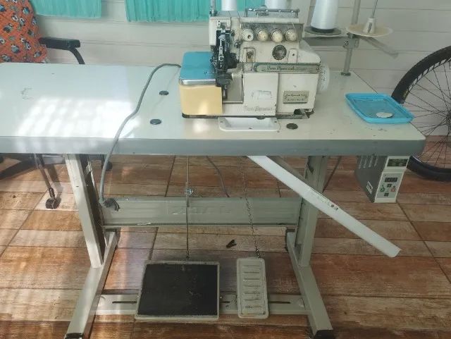 Máquina de costura overloque ponto conjugado  - Foto 2