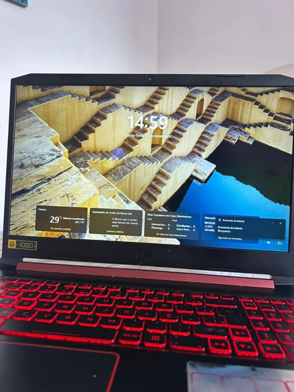  VENDO POR:4.950,00 REAIS ESSE ACER NITRO 5 AN515-54-528v