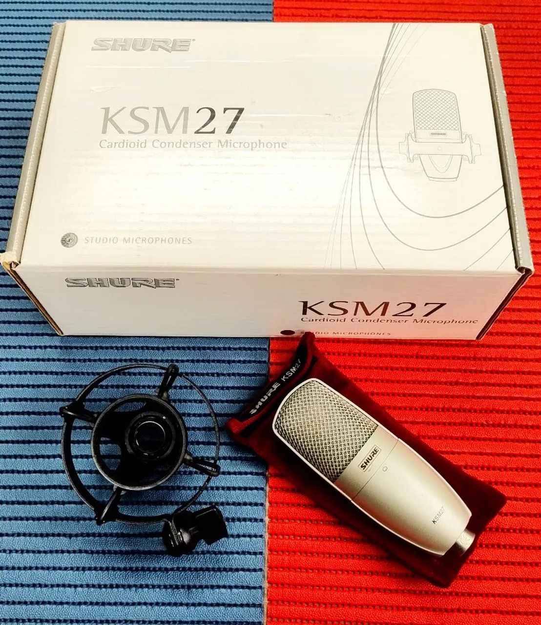 MICROFONE SHURE KSM27 - MADE IN USA - Foto 2