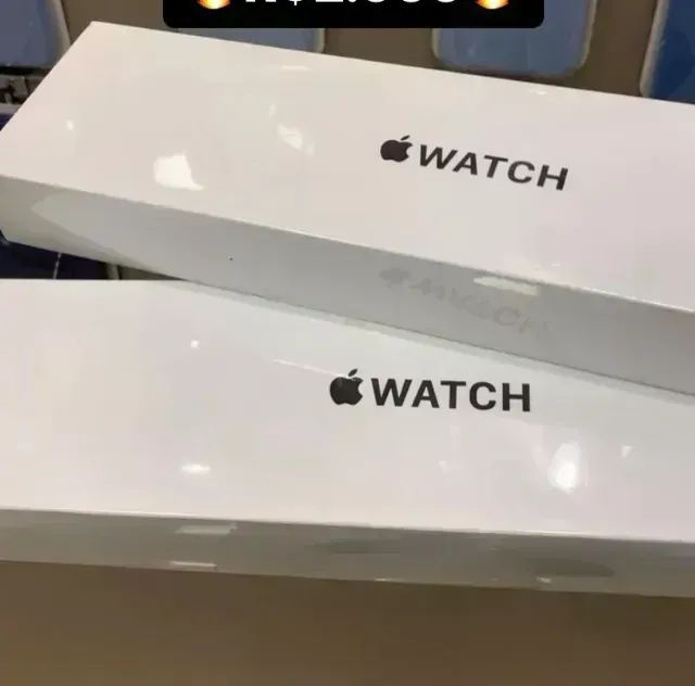 Apple Watch S10 46mm Preto ou Prata/Azul // Novo // Loja Física Shopping na Savassi